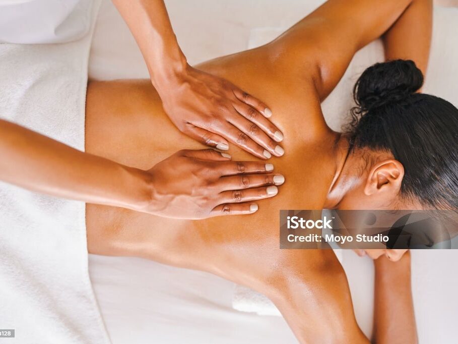Back pain massage technique